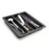 Moulded Utensil Tray, Charcoal, 450 Unit, W357mm x 461mm