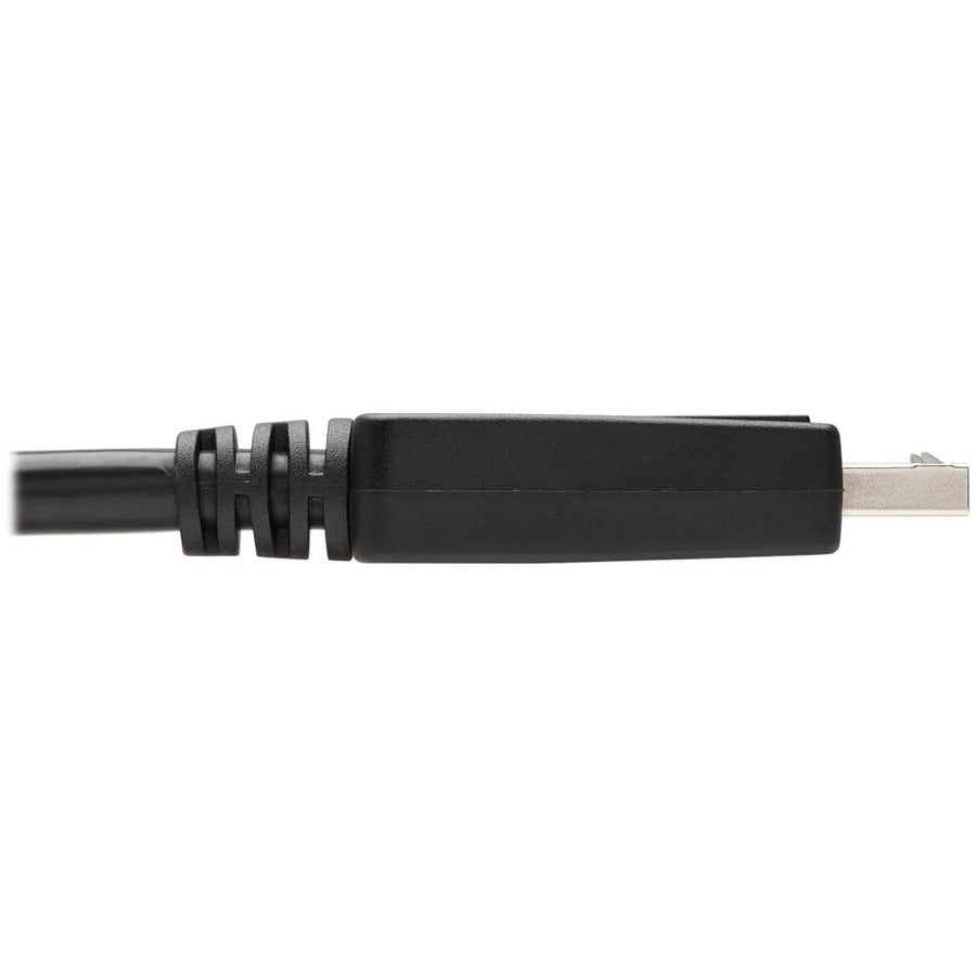 Eaton Tripp Lite Series DisplayPort to DVI Adapter Cable (DP with Latches to DVI-D Single Link M/M), 6 ft. (1.8 m) | SKU TL-P581006