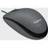 Logitech M100 Wired USB Mouse, 3-Buttons,1000 DPI Optical Tracking, Ambidextrous, Compatible with PC, Mac, Laptop (Gray) | SKU MOS-M100