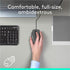 Logitech M100 Wired USB Mouse, 3-Buttons,1000 DPI Optical Tracking, Ambidextrous, Compatible with PC, Mac, Laptop (Gray) | SKU MOS-M100
