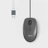 Logitech M100 Wired USB Mouse, 3-Buttons,1000 DPI Optical Tracking, Ambidextrous, Compatible with PC, Mac, Laptop (Gray) | SKU MOS-M100