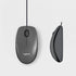 Logitech M100 Wired USB Mouse, 3-Buttons,1000 DPI Optical Tracking, Ambidextrous, Compatible with PC, Mac, Laptop (Gray) | SKU MOS-M100