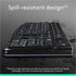 Logitech MK120 Wired Keyboard and Mouse Combo for Windows, Optical Wired Mouse, Full-Size Keyboard, USB Plug-and-Play | SKU KB-MK120