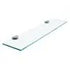Glass Shelf Set, 600mm x 120mm x 6mm
