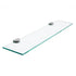 Glass Shelf Set, 600mm x 120mm x 6mm