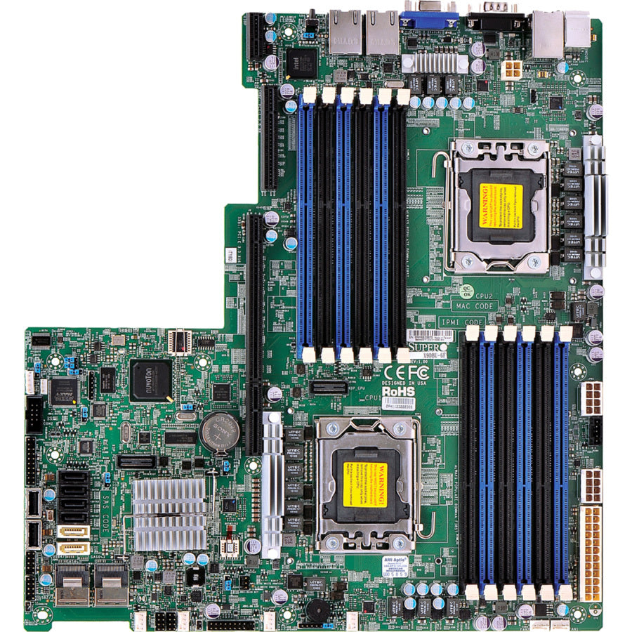 Supermicro X9DBU-iF Server Motherboard - Intel C602 Chipset - Socket B2 LGA-1356 - Proprietary Form Factor | SKU MB-X9DBUFB