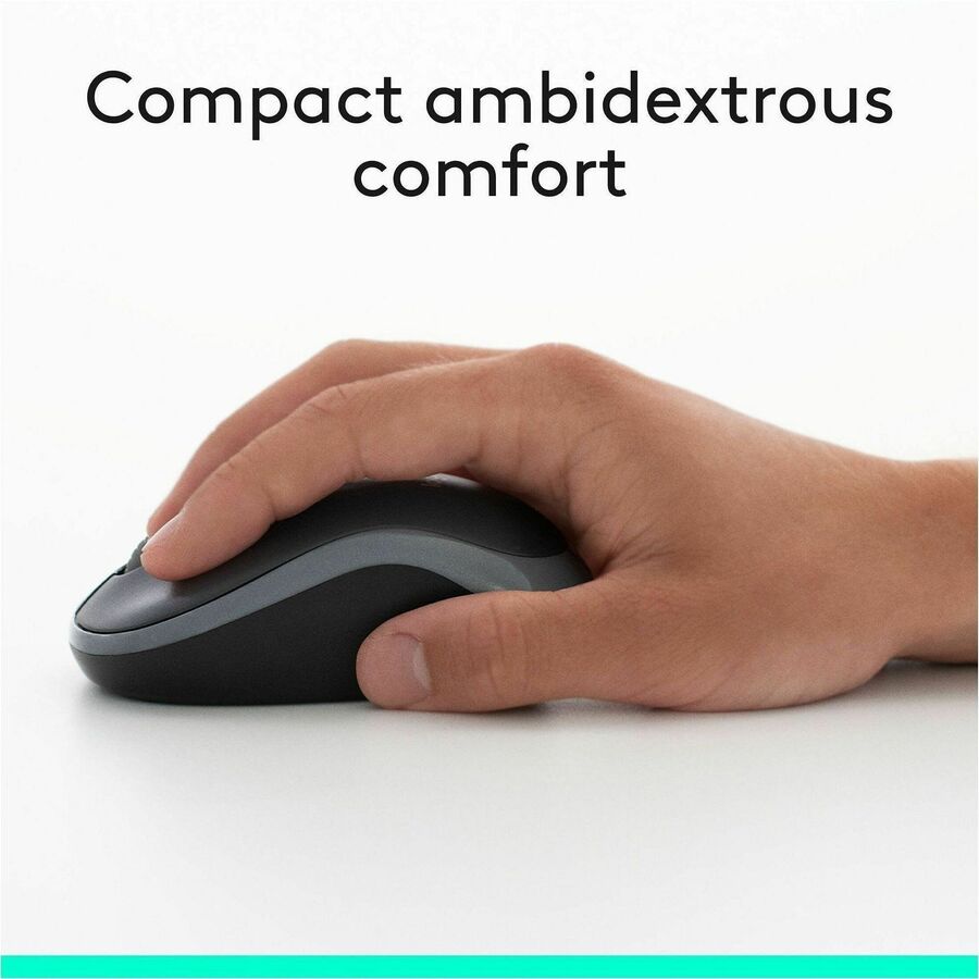 Logitech MK270 Wireless Keyboard and Mouse Combo for Windows, 2.4 GHz Wireless, Compact Mouse, Black | SKU KB-MK270