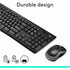 Logitech MK270 Wireless Keyboard and Mouse Combo for Windows, 2.4 GHz Wireless, Compact Mouse, Black | SKU KB-MK270