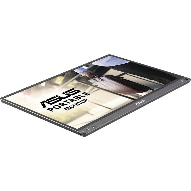 Asus ZenScreen MB16AC 16" Class Full HD LCD Monitor - 16:9 - Dark Gray, Black | SKU AS-MB16AC