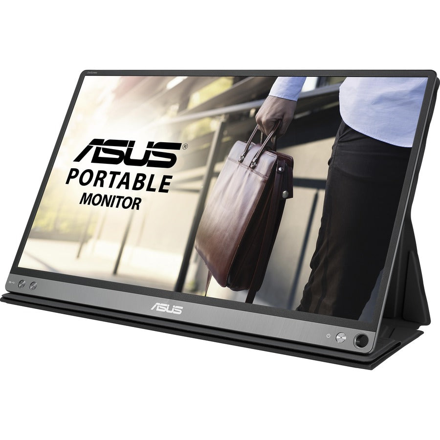 Asus ZenScreen MB16AC 16" Class Full HD LCD Monitor - 16:9 - Dark Gray, Black | SKU AS-MB16AC