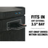 Icy Dock FlexiDOCK MB521SP-B Drive Bay Adapter for 3.5" - Serial ATA/600 Host Interface Internal - Black | SKU EN-MB521SB