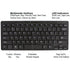 Adesso SlimTouch Mini Keyboard | SKU KB-111UB