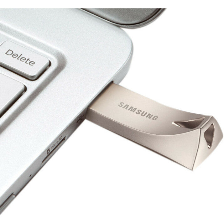 Samsung USB 3.1 Flash Drive BAR Plus 128GB Champagne Silver | SKU MUF-128BE3
