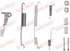 Accessory Kit Brake Shoe 604 Shoe Left Mitsubishi Rodeo,Isuzu Kb (105-0062X-1L)