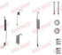 Accessory Kit Brake Shoe 711 Shoe Left Ford Escort, Nissan Langley,Renault 11 (105-0599-1L)