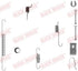 Accessory Kit Brake Shoe Fsb4025/ATE1024Bs Kia Picanto (105-0847-1)