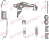 Accessory Kit Brake Shoe 643 Shoe Left Toyota Hiace,Fortuner,Hilux,Quantum (105-0853X-1L)