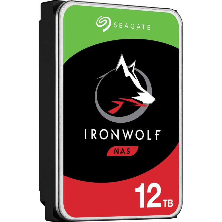 Seagate IronWolf ST12000VN0008 12 TB Hard Drive - 3.5" Internal - SATA (SATA/600) - Conventional Magnetic Recording (CMR) Method | SKU ST12000VN8