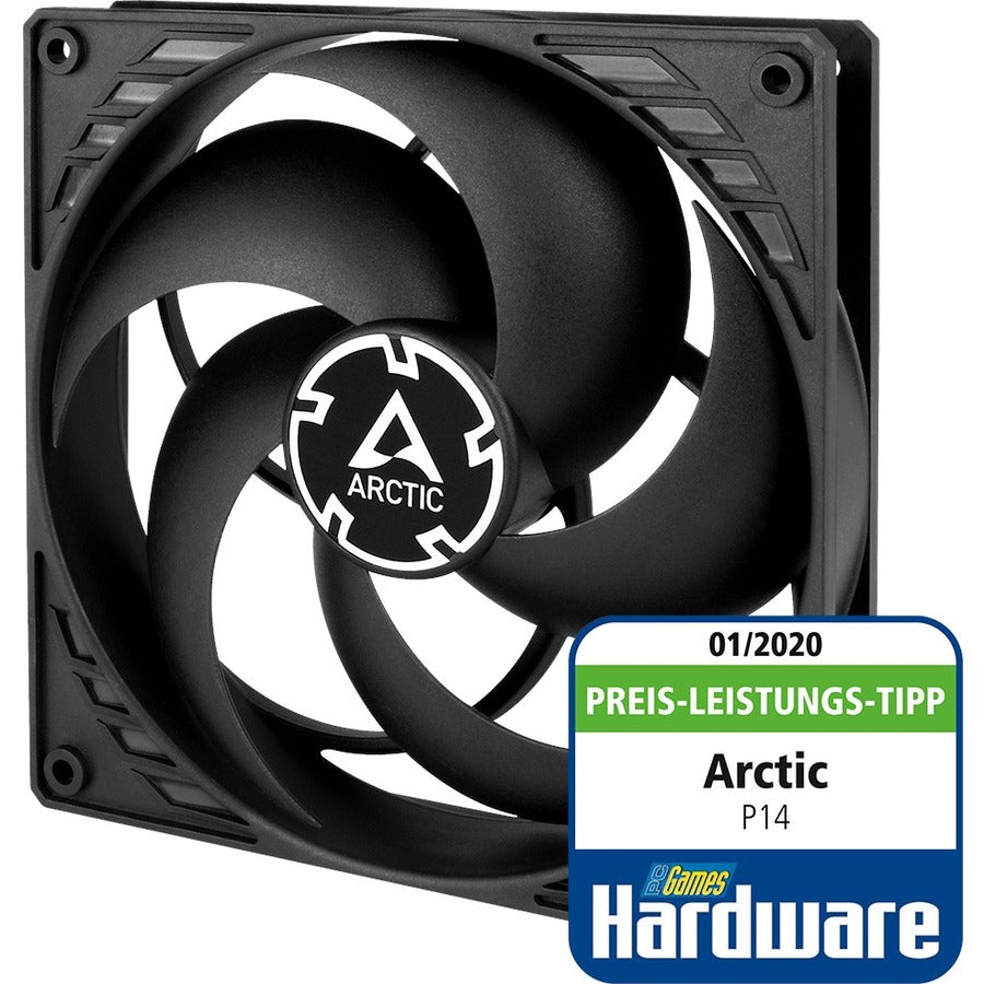 Arctic Cooling Pressure-Optimised 140mm Fan - 1 Pack | SKU CA-P14BK