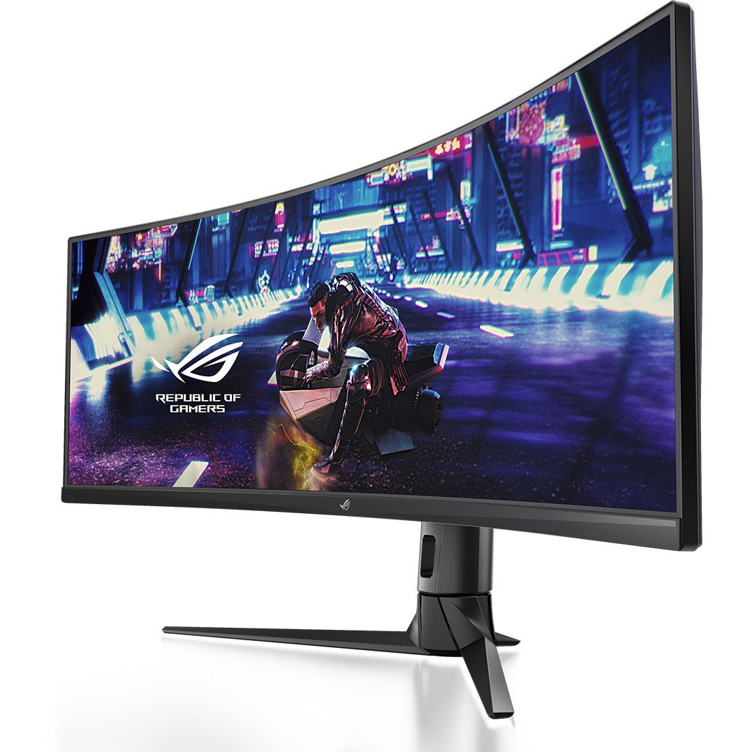 Asus ROG Strix XG49VQ 49" Class Double Full HD (DFHD) Curved Screen Gaming LCD Monitor - 32:9 - Black | SKU AS-XG49VQ