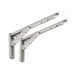 Folding Bracket, White, 292mm x 135mm, 2 Pieces