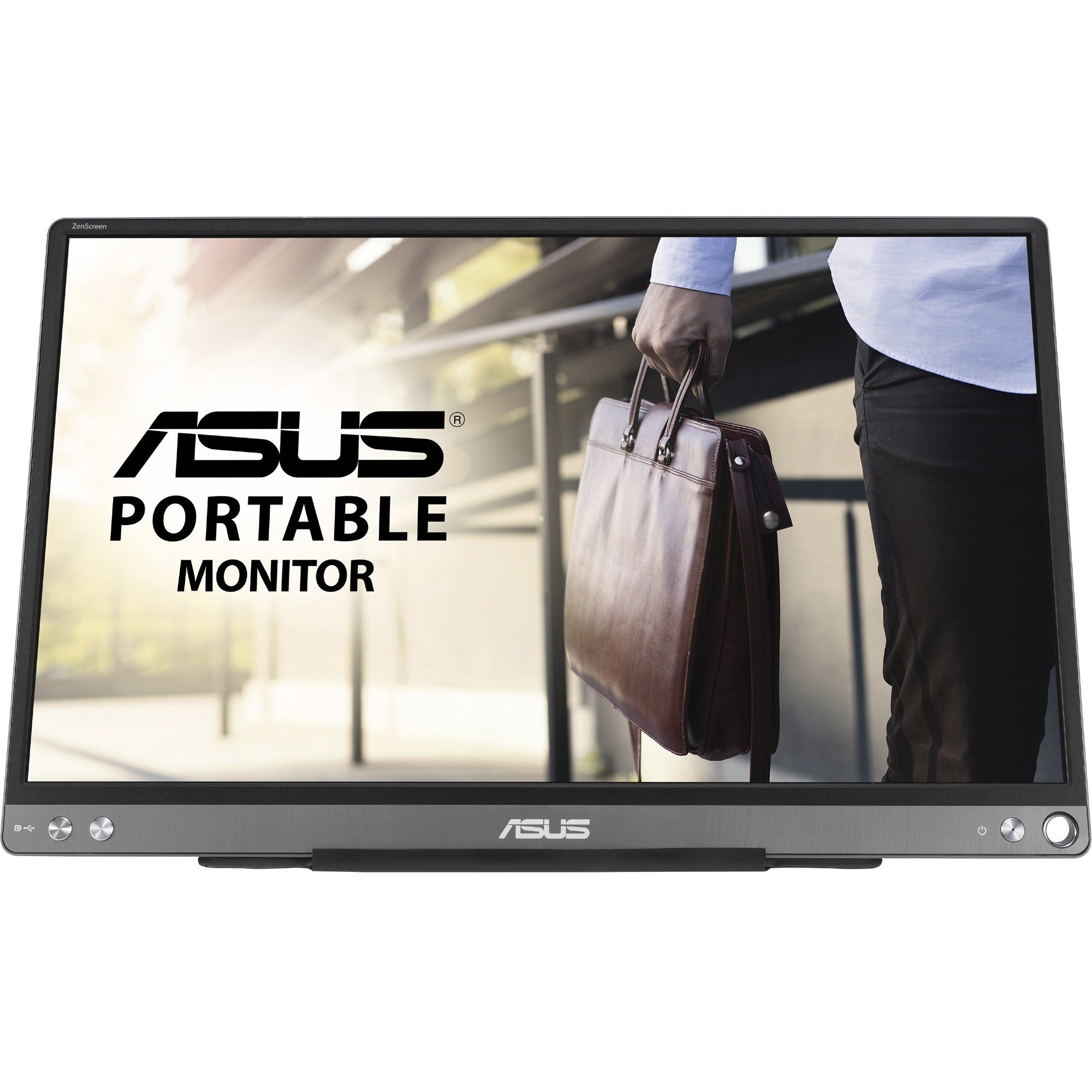 Asus ZenScreen MB16ACE 16" Class Full HD LCD Monitor - 16:9 - Dark Gray | SKU AS-MB16ACE