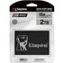 Kingston KC600 2 TB Solid State Drive - 2.5" Internal - SATA (SATA/600) - 3.5" Carrier | SKU SKC600/2TB