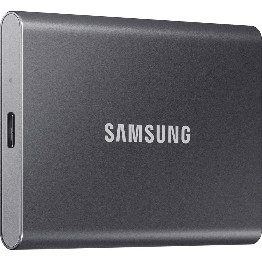 Samsung T7 MU-PC2T0T/AM 2 TB Portable Solid State Drive - External - PCI Express NVMe - Titan Gray | SKU MU-PC2T0T