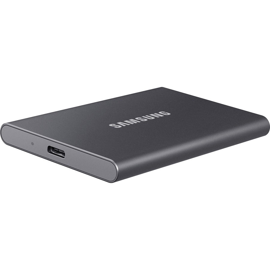 Samsung T7 MU-PC2T0T/AM 2 TB Portable Solid State Drive - External - PCI Express NVMe - Titan Gray | SKU MU-PC2T0T