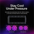 Cooler Master NR200 Mini-ITX PC Case, SFX PSU Support Only, No ATX PSU Support, Horizontal GPU Mount, 330mm GPU Clearance, 280mm Radiator Support, Up to 6X 120mm Fans, Compact ITX Chassis, Black | SKU CA-NR200K0