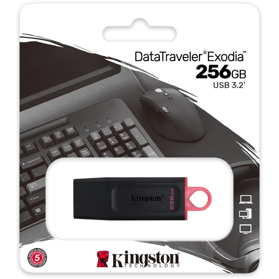 Kingston 256GB USB3.2 Gen1 Exodia