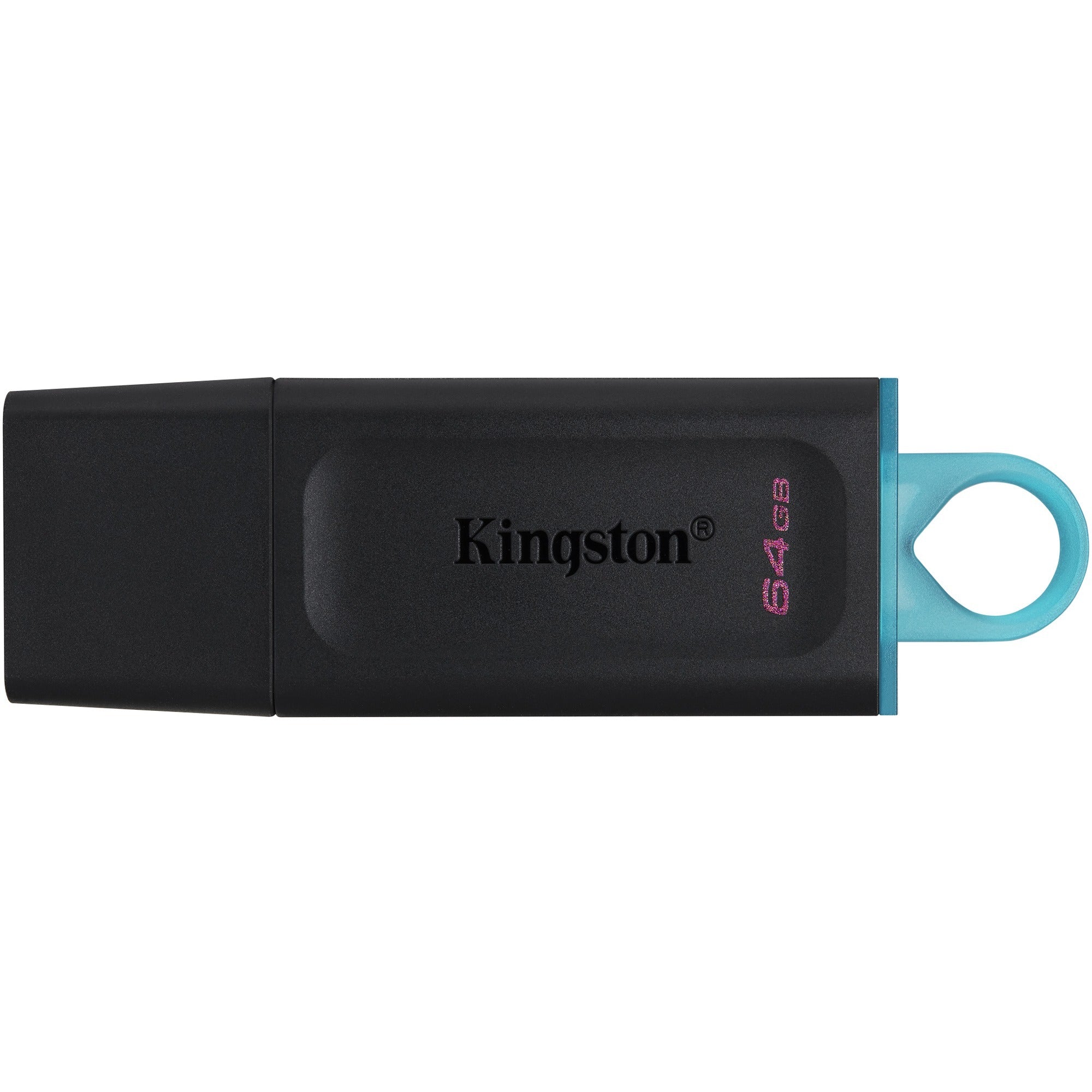 Kingston 64GB USB 3.2 DataTraveler Exodia USB Flash Drive with Protective Cap and Keyring