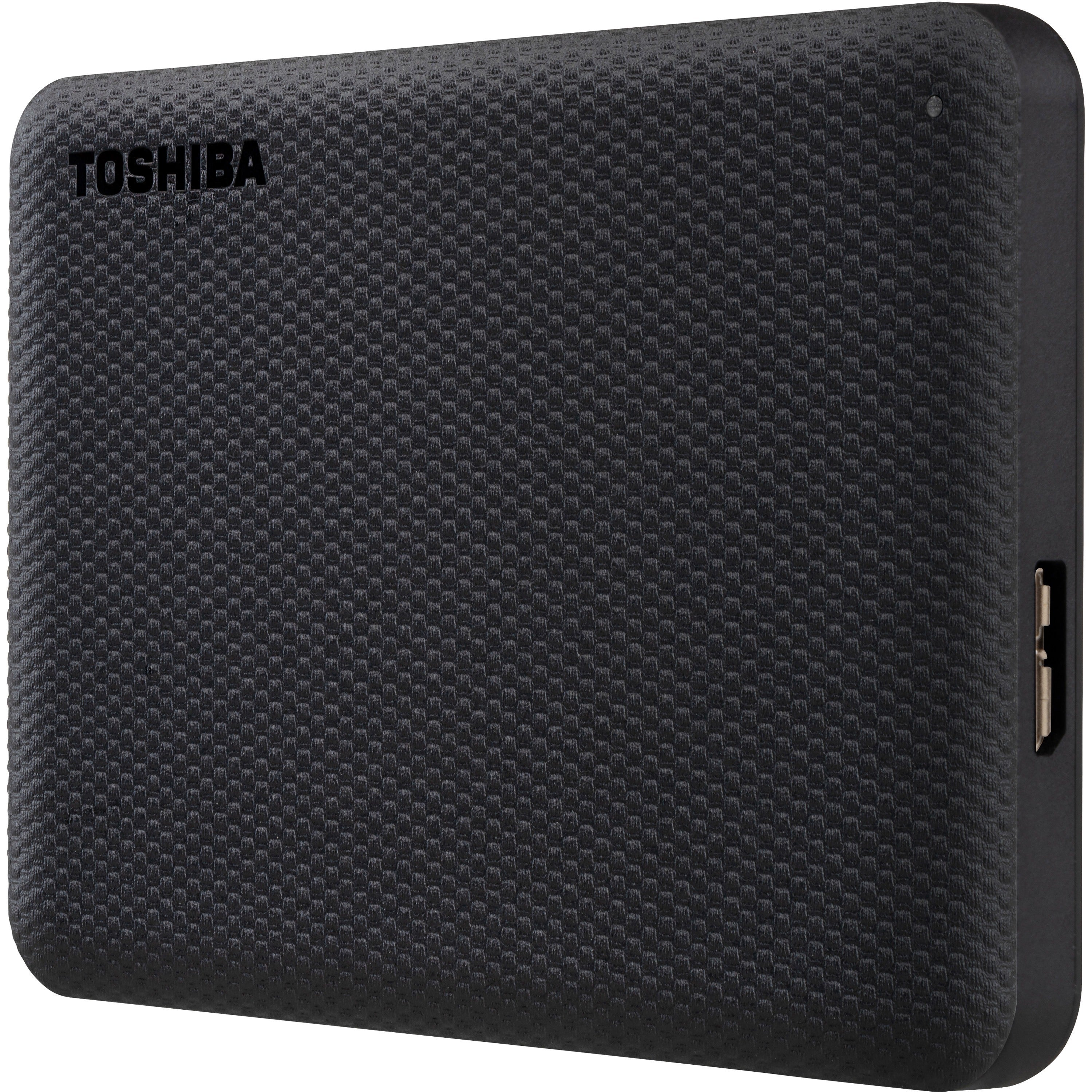 Toshiba Canvio Advance HDTCA10XK3AA 1 TB Portable Hard Drive - External - Black | SKU TCA10XK3AA