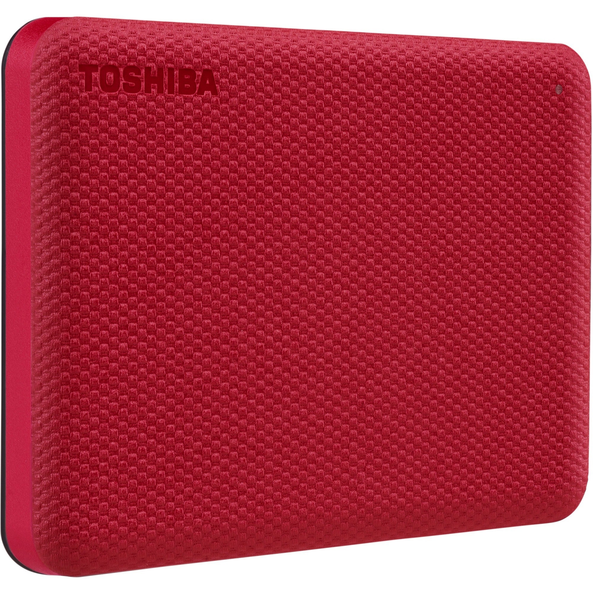 Toshiba Canvio Advance HDTCA20XR3AA 2 TB Portable Hard Drive - External - Red | SKU TCA20XR3AA