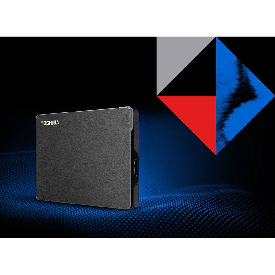 Toshiba Canvio Gaming HDTX120XK3AA 2 TB Portable Hard Drive - External - Black | SKU TX120XK3AA