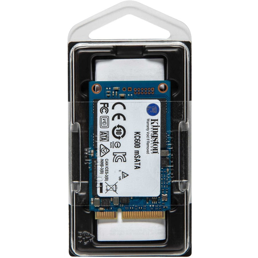 Kingston KC600 1 TB Solid State Drive - mSATA Internal - SATA (SATA/600) | SKU SKC600M1TB