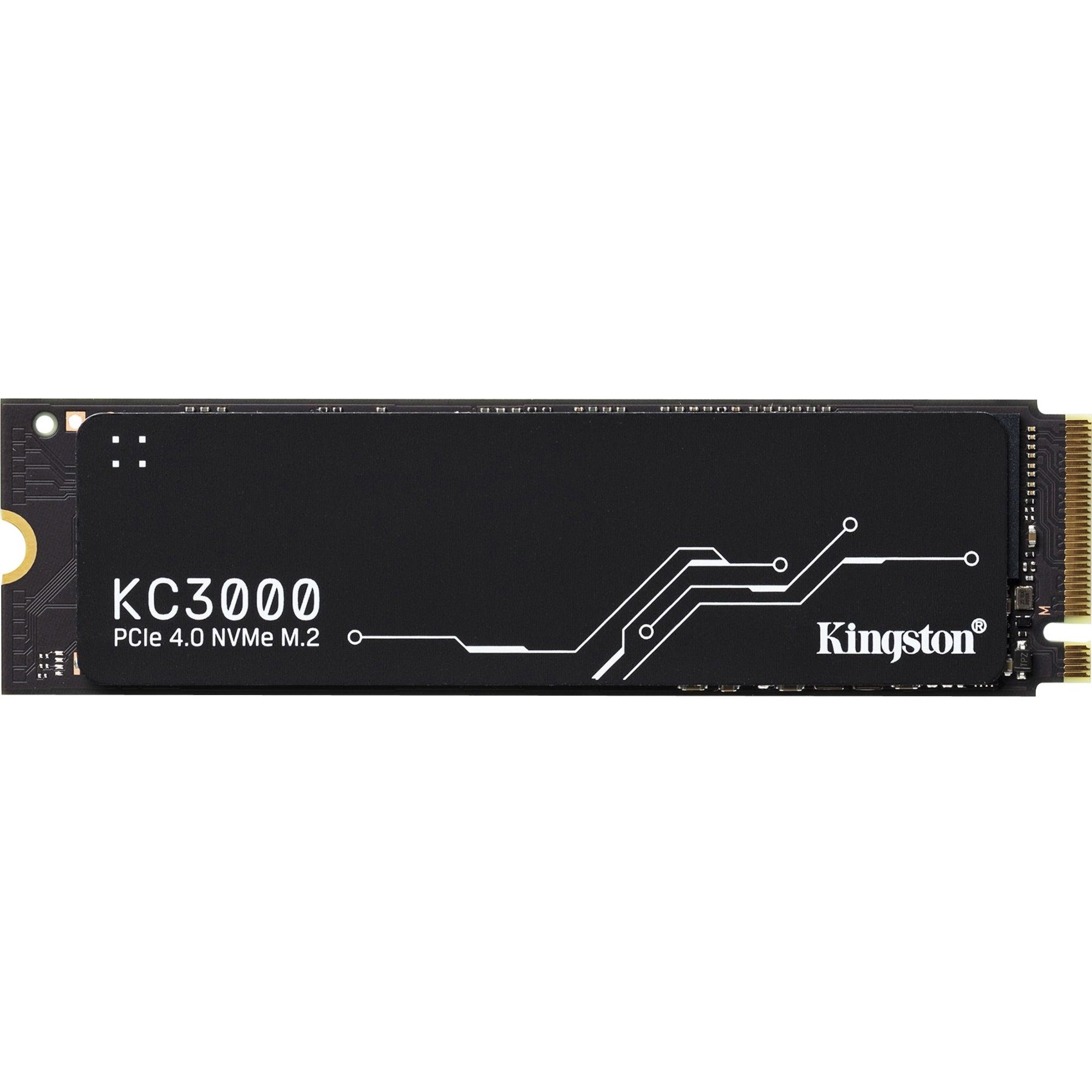 Kingston KC3000 2 TB Solid State Drive - M.2 2280 Internal - PCI Express NVMe (PCI Express NVMe 4.0 x4) | SKU SKC3000/2T