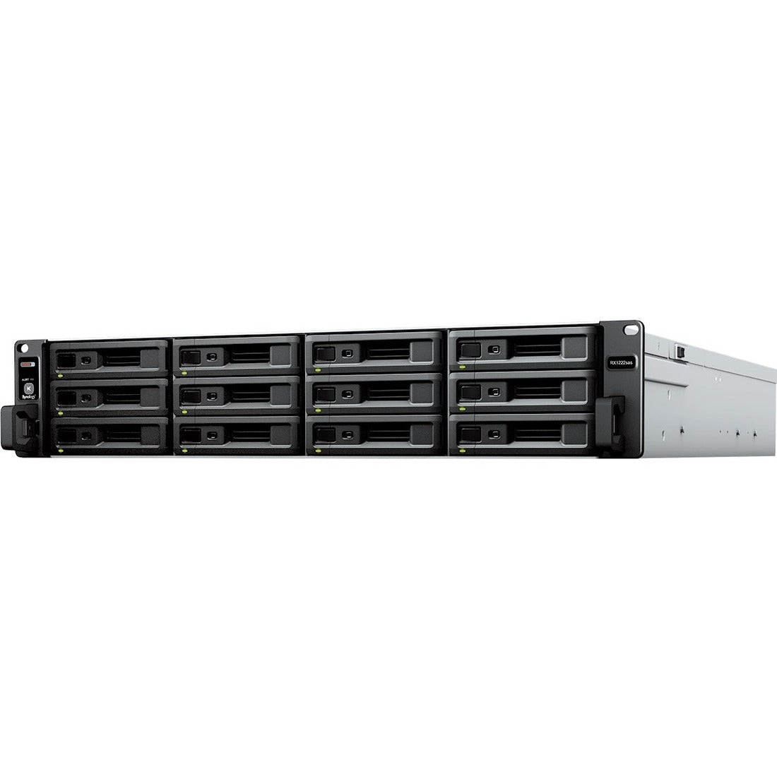 Synology RX1222SAS Drive Enclosure Serial Attached SCSI (SAS), SATA - SAS Host Interface - 2U Rack-mountable | SKU SYN-1222SA