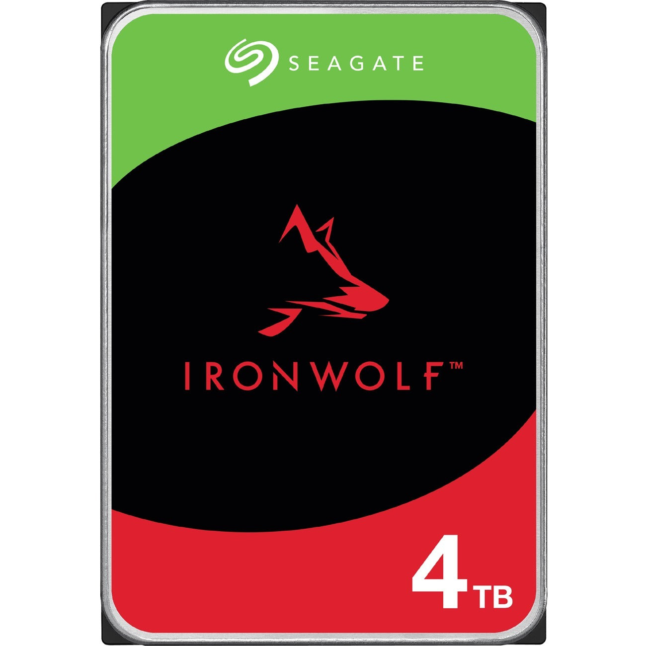Seagate IronWolf ST4000VN006 4 TB Hard Drive - 3.5" Internal - SATA (SATA/600) - Conventional Magnetic Recording (CMR) Method | SKU ST4000VN06