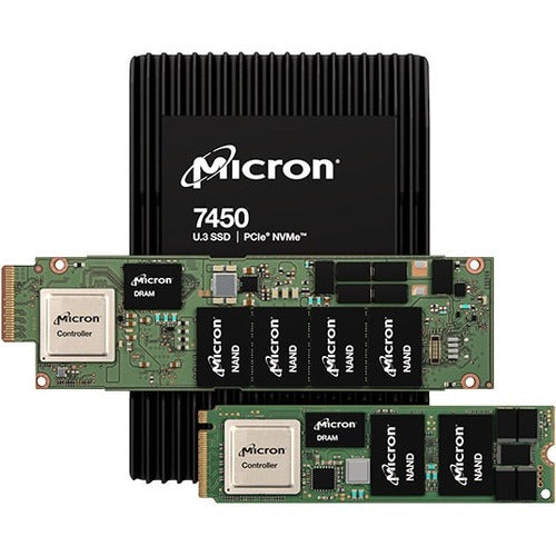 Micron 7450 MAX 3.20 TB Solid State Drive - U.3 (PCI Express NVMe 4.0) | SKU R7450M3T2A