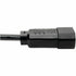 Eaton Tripp Lite Series PDU Power Cord, C13 to C14 - 10A, 250V, 18 AWG, 6 ft. (1.83 m), Black | SKU TL-P004006