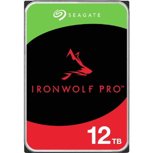 Seagate IronWolf Pro ST12000NT001 12 TB Hard Drive - 3.5" Internal - SATA (SATA/600) - Conventional Magnetic Recording (CMR) Method | SKU ST12TBNT01