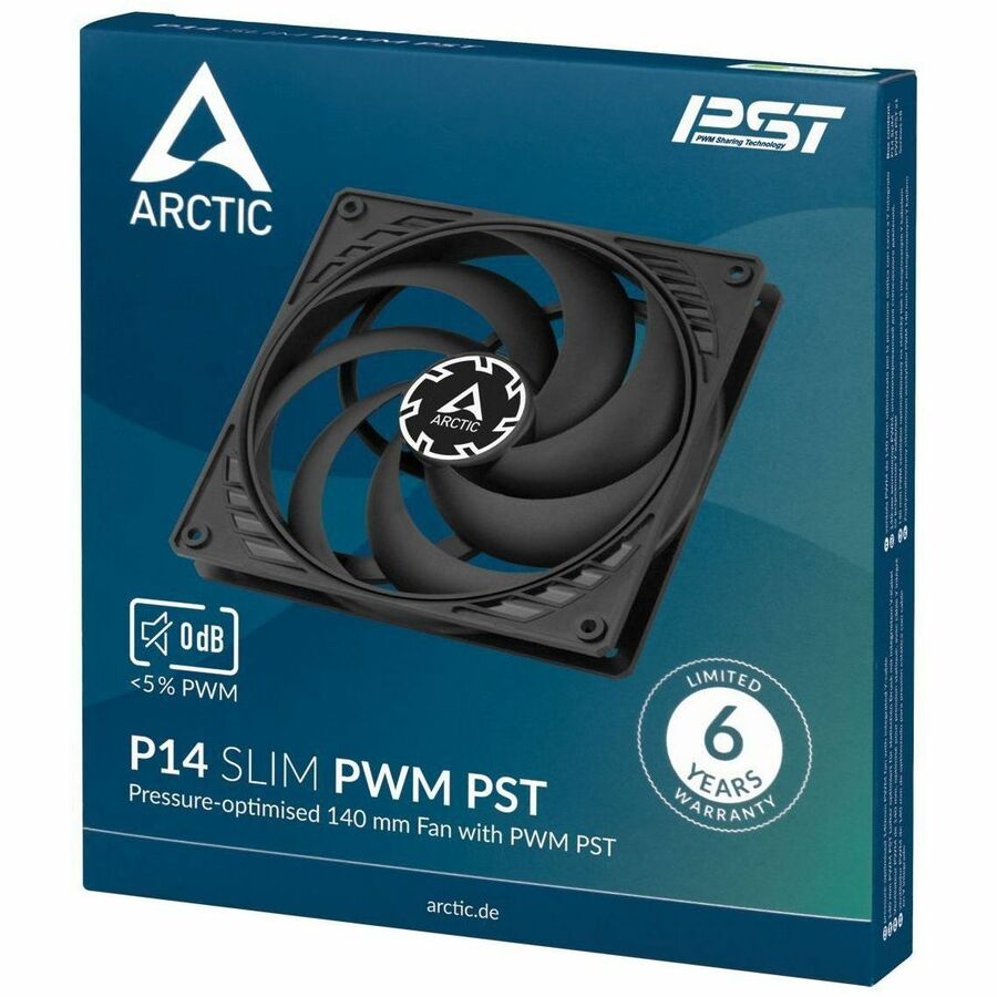 Arctic P14 Slim PWM PST Cooling Fan - 1 Pack | SKU CA-P14SLPW