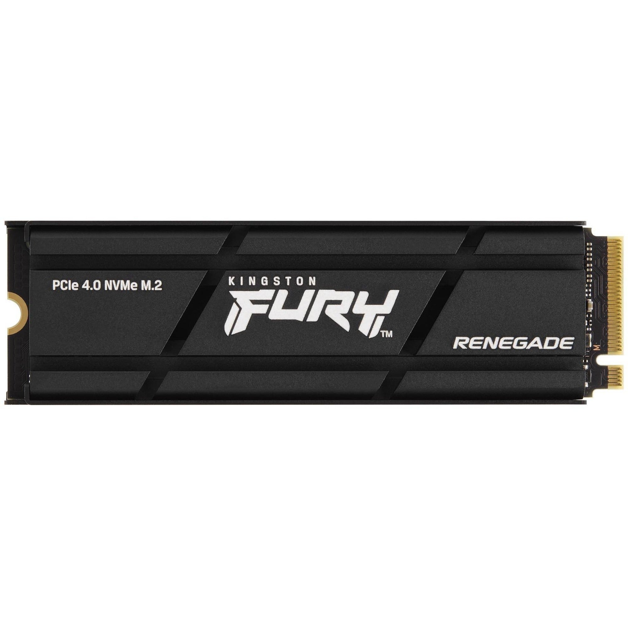 Kingston FURY Renegade 4 TB Solid State Drive - M.2 2280 Internal - PCI Express NVMe (PCI Express NVMe 4.0 x4) | SKU SFYRDK/4TB