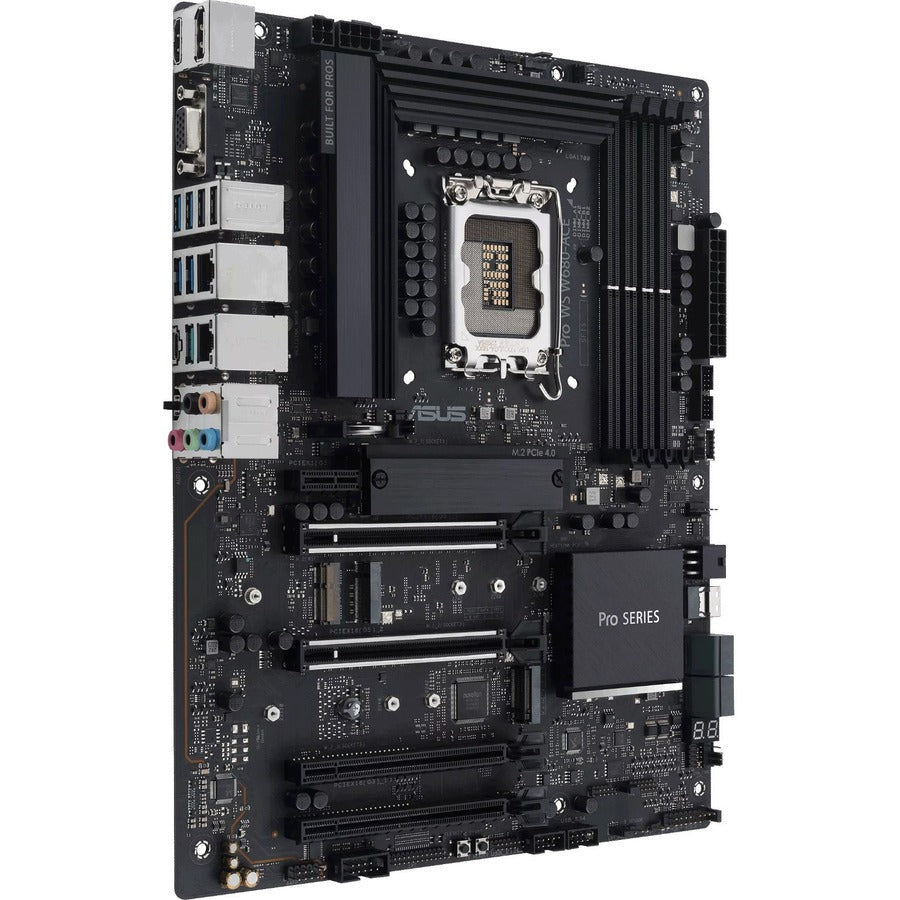 Asus Pro WS W680-ACE Workstation Motherboard - Intel W680 Chipset - Socket LGA-1700 - Intel Optane Memory Ready - ATX | SKU MB-PW68ACE
