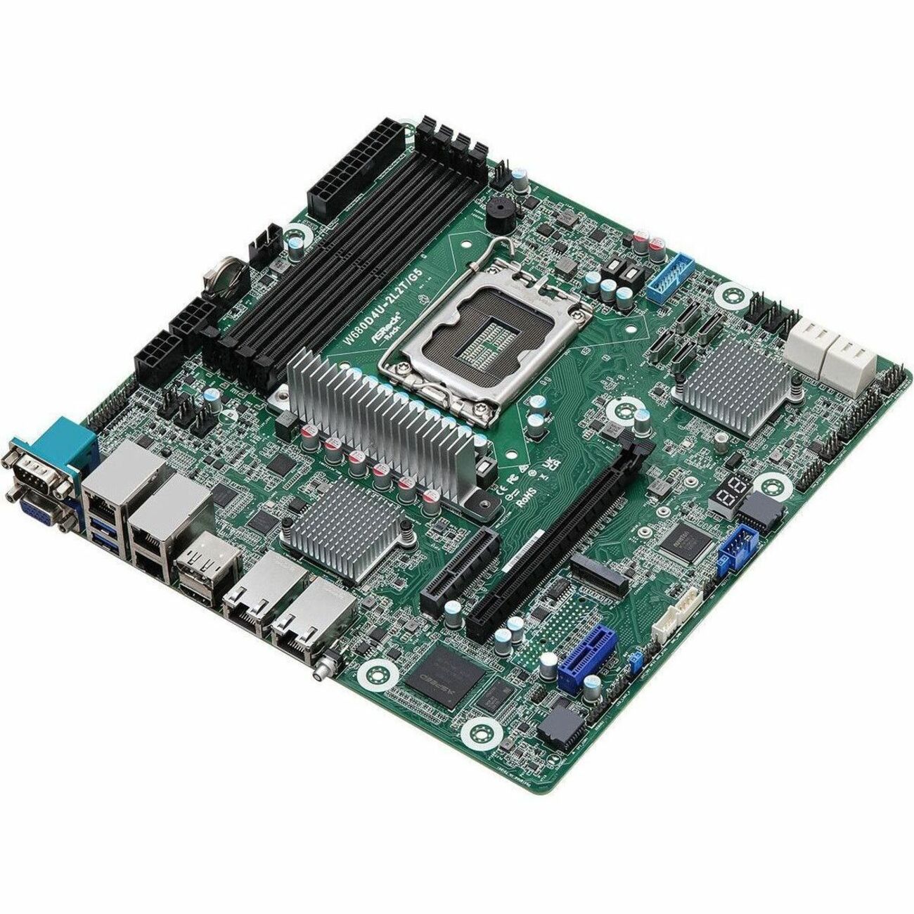 ASRock Rack W680D4U-2L2T/G5 Server Motherboard - Intel W680 Chipset - Socket LGA-1700 - Micro ATX | SKU MB-W680TG5