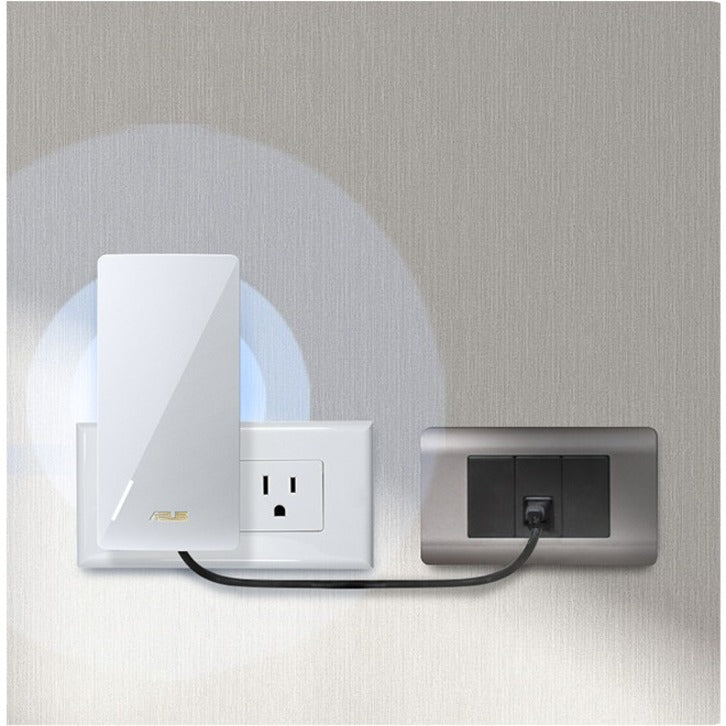 Asus RP-AX58 Dual Band IEEE 802.11ax 2.93 Gbit/s Wireless Range Extender | SKU AS-RPAX58