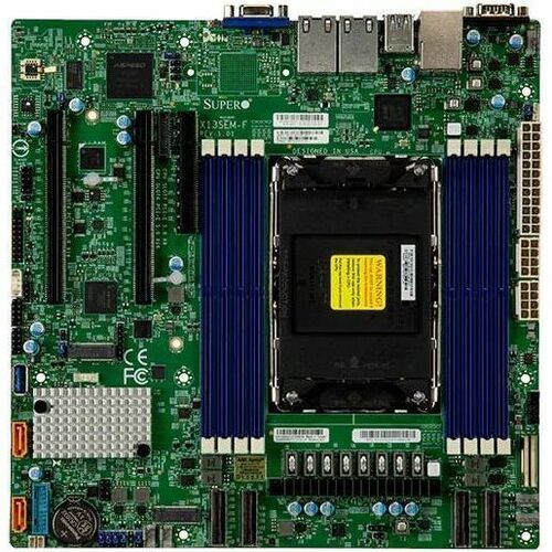 Supermicro X13SEM-F Server Motherboard - Intel C741 Chipset - Socket LGA-4677 - Micro ATX | SKU MB-X13SEMB