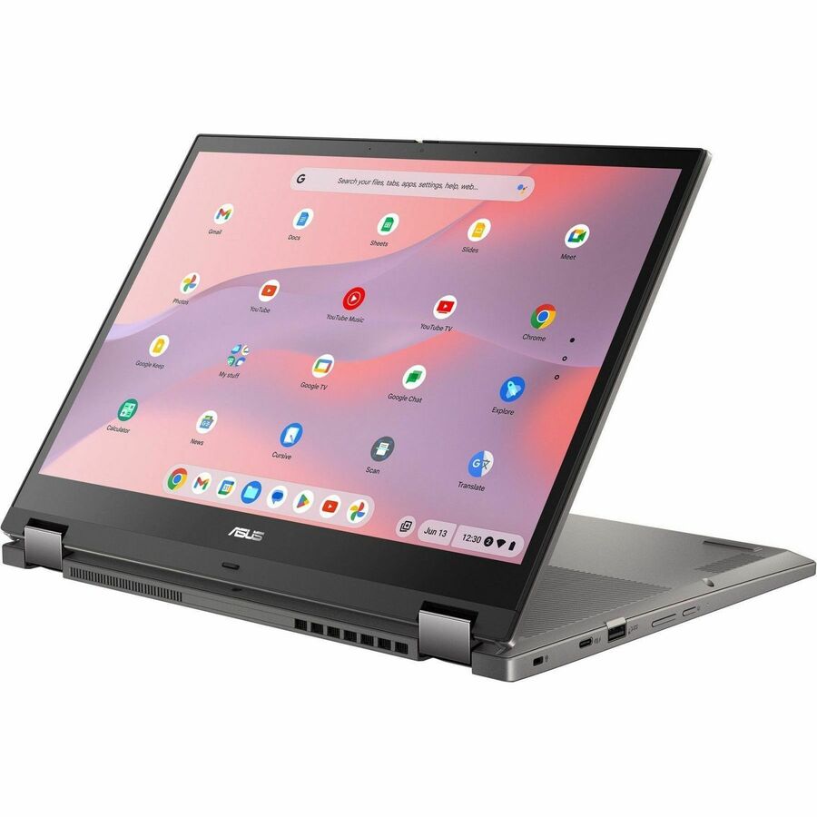 Asus Chromebook Vibe CX34 Flip CX3401 CX3401FBA-YZ388T-S 14" Touchscreen Convertible 2 in 1 Chromebook - WUXGA - 144 Hz - Intel Core i3 12th Gen i3-1215U - 8 GB - 128 GB SSD - Zinc | SKU AS-C341F88