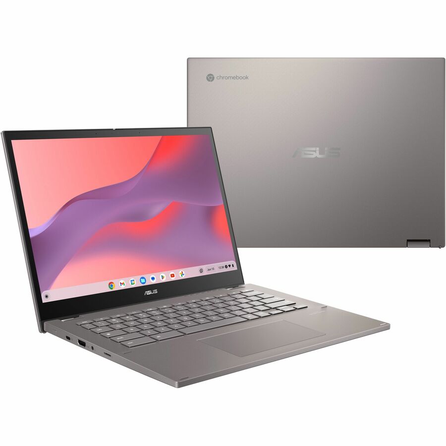 Asus Chromebook Vibe CX34 Flip CX3401 CX3401FBA-YZ762T-S 14" Touchscreen Convertible Chromebook - WUXGA - 144 Hz - Intel Core i7 12th Gen i7-1255U - 16 GB - 512 GB SSD - Gray | SKU AS-C341F62